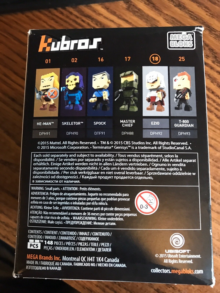Kubros New Assassin's Creed EZ10 MEGA BLOKS - NEW unopened