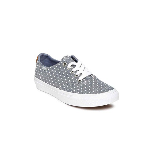 blue polka dot vans