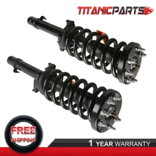 Pair Left Right Side Front Complete Struts Assembly For 2008-2012 Accord EX LX