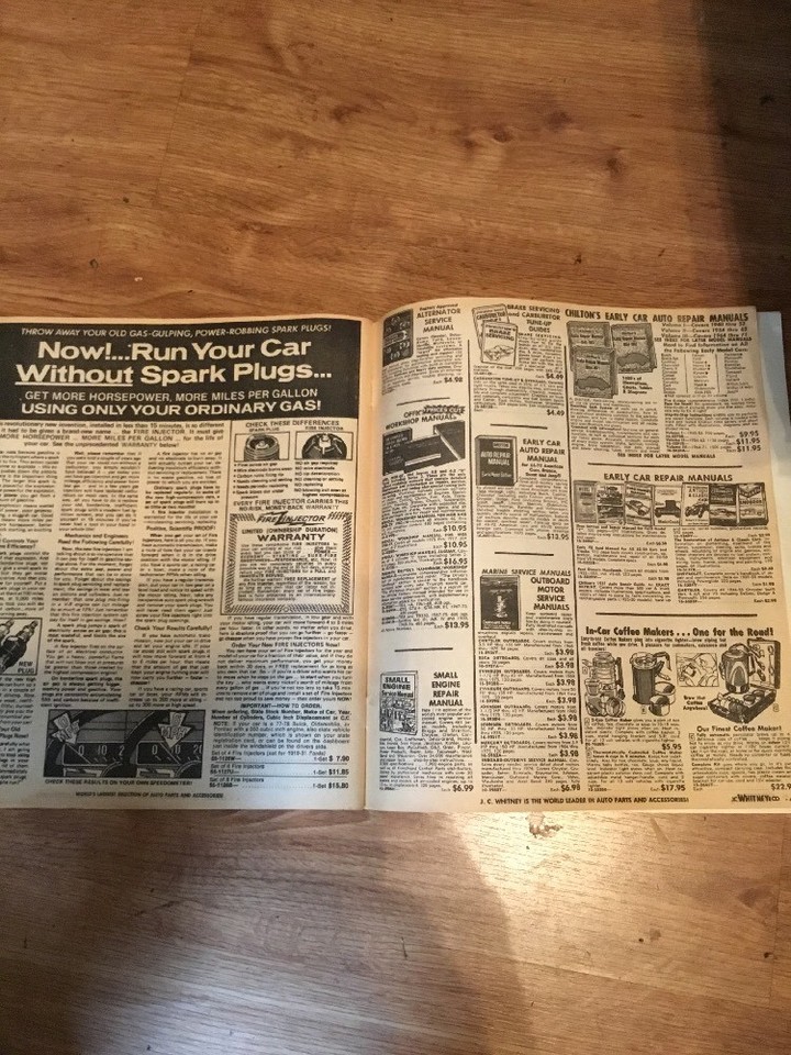 JC Whitney Motorcycle Parts & Accessories Catalog No.11C 1978 eBay