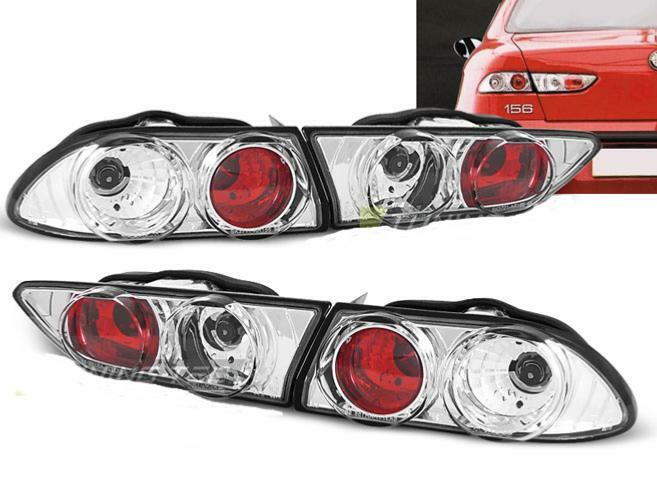 Feux arrière Alfa Romeo 156 pièces de rechange optiques chromées