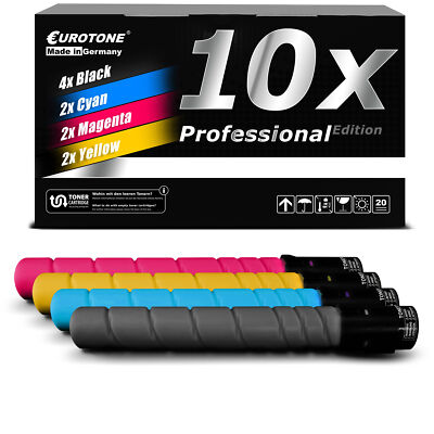 10x PRO Toner für Konica Minolta Bizhub C-284-e C-224-e C-364-e