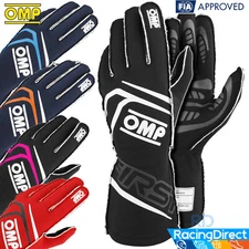 OMP - FIRST FIA Racing Gloves | FIA8856 Rated | Auto Racing Gloves