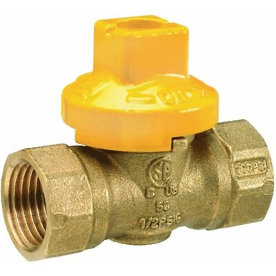 B & K LLC 114-523 Gas Ball Valve