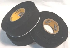 Black Hockey Tape - 1" x 24 Yards - 3 Rolls - Howies Hockey Tape