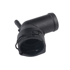 Conector de manguera de calentador de tubo de refrigeración de refrigerante negro de repuesto 1 pieza 3C0122291