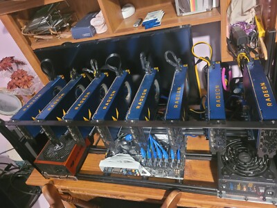 Xmr Amd Radeon Vega Frontier Edition Mining Crypto Mining Rig With