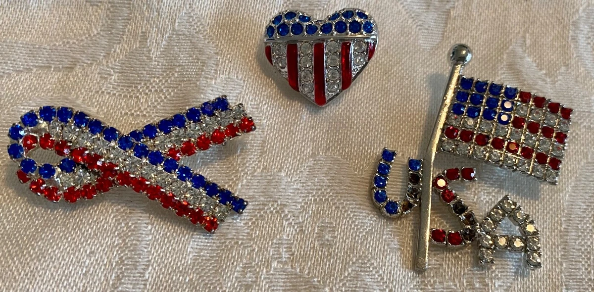 Swarovski outlet patriotic jewelry