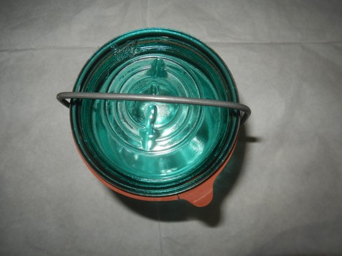 BOLA IDEAL de colección bicentenario azul/turquesa frasco enlatado de pintas 1776-1976 - Imagen 7 de 15