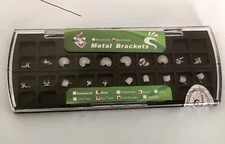 Dental Orthodontic Metal Braces Cartoon Brackets Mini Roth 022 345 hooks 5 Size