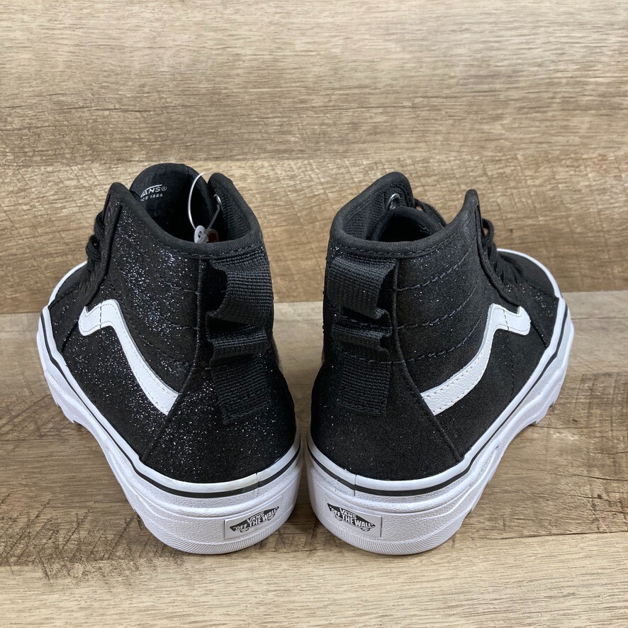 VANS★SK8-HI MTE-2★GLITTER BLACK GLITTER shoes Vans Sk8-Hi MTE-2 - Glitter Black/Glitter - blackcomb