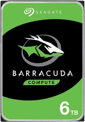 Seagate BarraCuda 6TB Internal 3.5'' (ST6000DM003) HDD