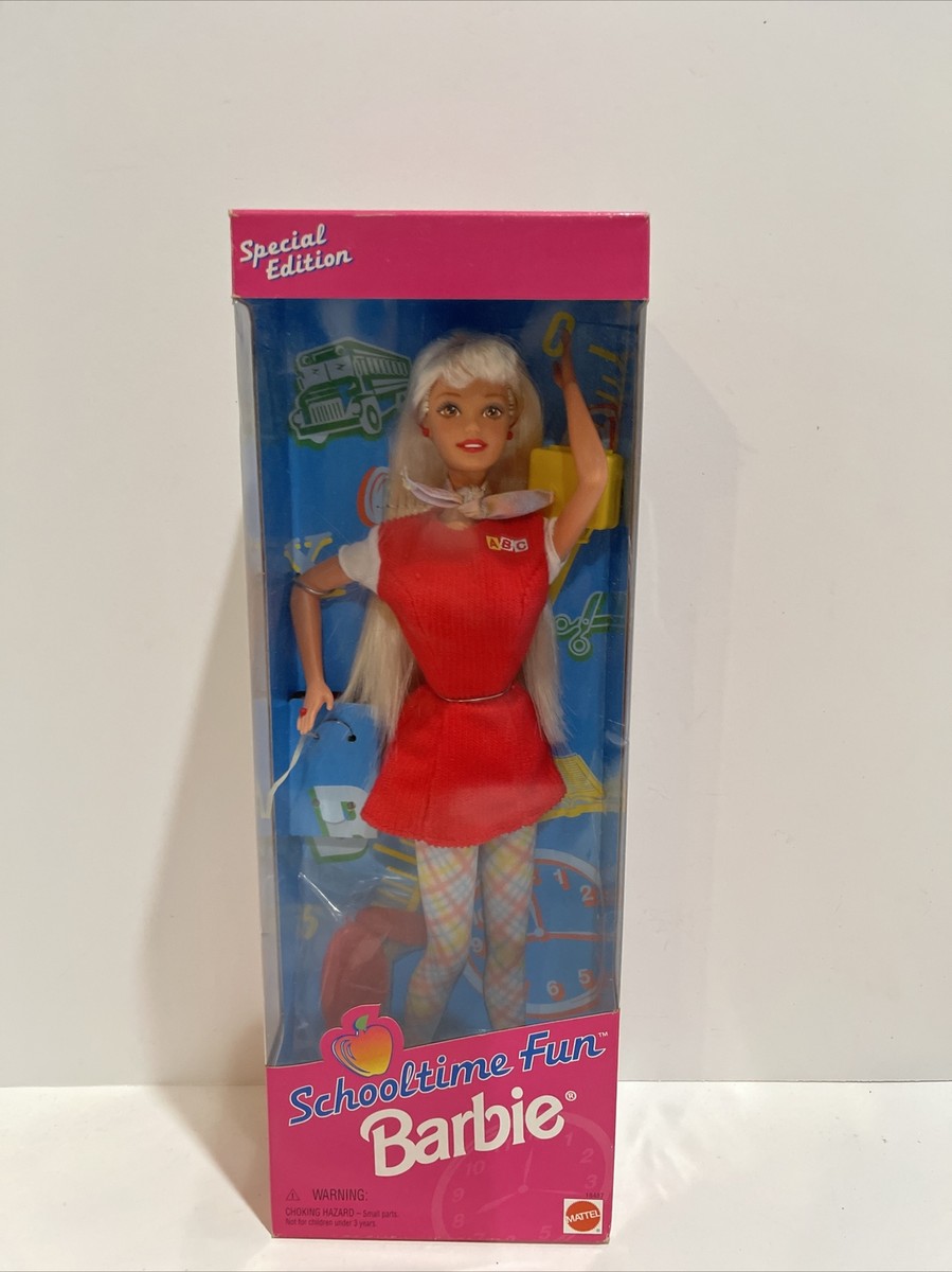 Schooltime Fun Barbie 1997 未開封　レア 1997 Barbie Schooltime Fun - Special Edition - Mattel #18487