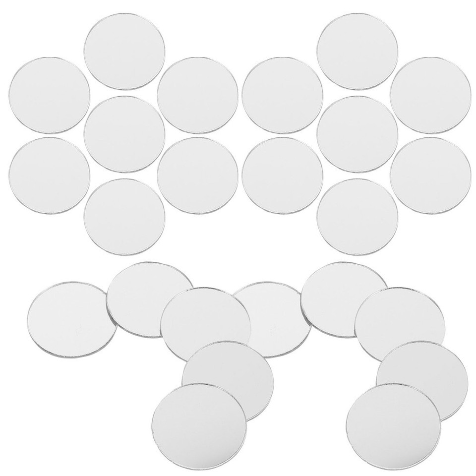 200 Pcs Frameless Circle Mirror Mosaic Wall Stickers Eyecatching eBay