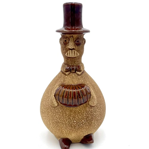 Vintage Royal Haeger Art Pottery Toe Tapper Musician Accordion Jug Bottle