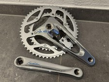 set pedivelle vintage NOS Thun Revolution edizione limitata cromata 53 39 170 mm