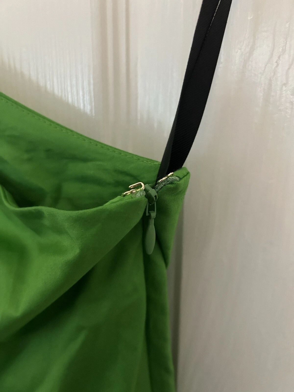 Abito monospalla verde Kate Spade taglia 8