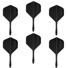 6PCS CyeeLife Molded Dart Flights and Shafts, Dart Flight