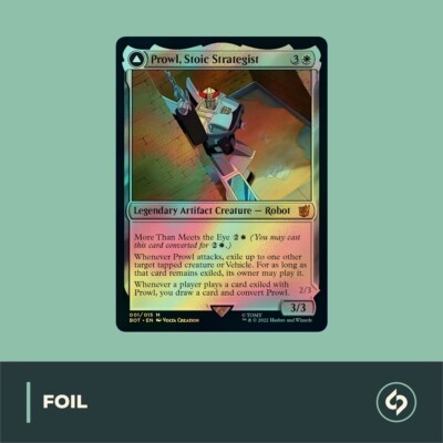 MTG | Prowl, Stoic Strategist | FOIL | TRANSFORMERS | NM | EN