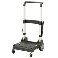 Trolley Utility Cart Wheels Foldable Casters Tool Transporter DEWALT TSTAK 20 in