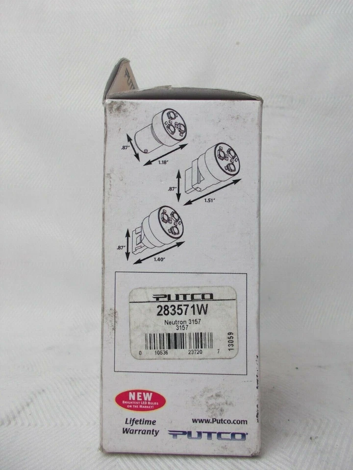 Putco освещение 281571W нейтронная светодиодная белая лампа 3157 набор из 2 - Изображение 3 из 3