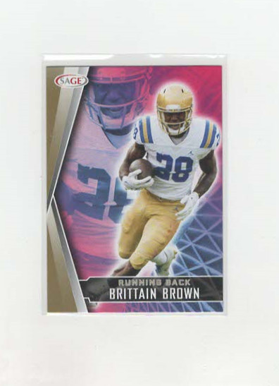 2022 Sage Hit Draft Low Series Football GOLD Base Pick From List