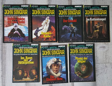 7 John Sinclair Hefte---300---1.Auflage