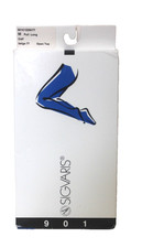 SIGVARIS 901 Medium Full Long Beige 77 Open Toe Compression 20-30 mmHg New