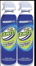 BRAND NEW Perfect Duster 50501212 CANNED AIR ELECTRONICS 17 oz Can, 2 PACK