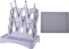 Vertical Baby Bottle Drying Rack, Space Saving Kitchen Drying Rack  Bottle Hold