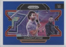 2022 Panini Prizm WWE Blue Prizm 56/199 Robert Stone #96 1c0k