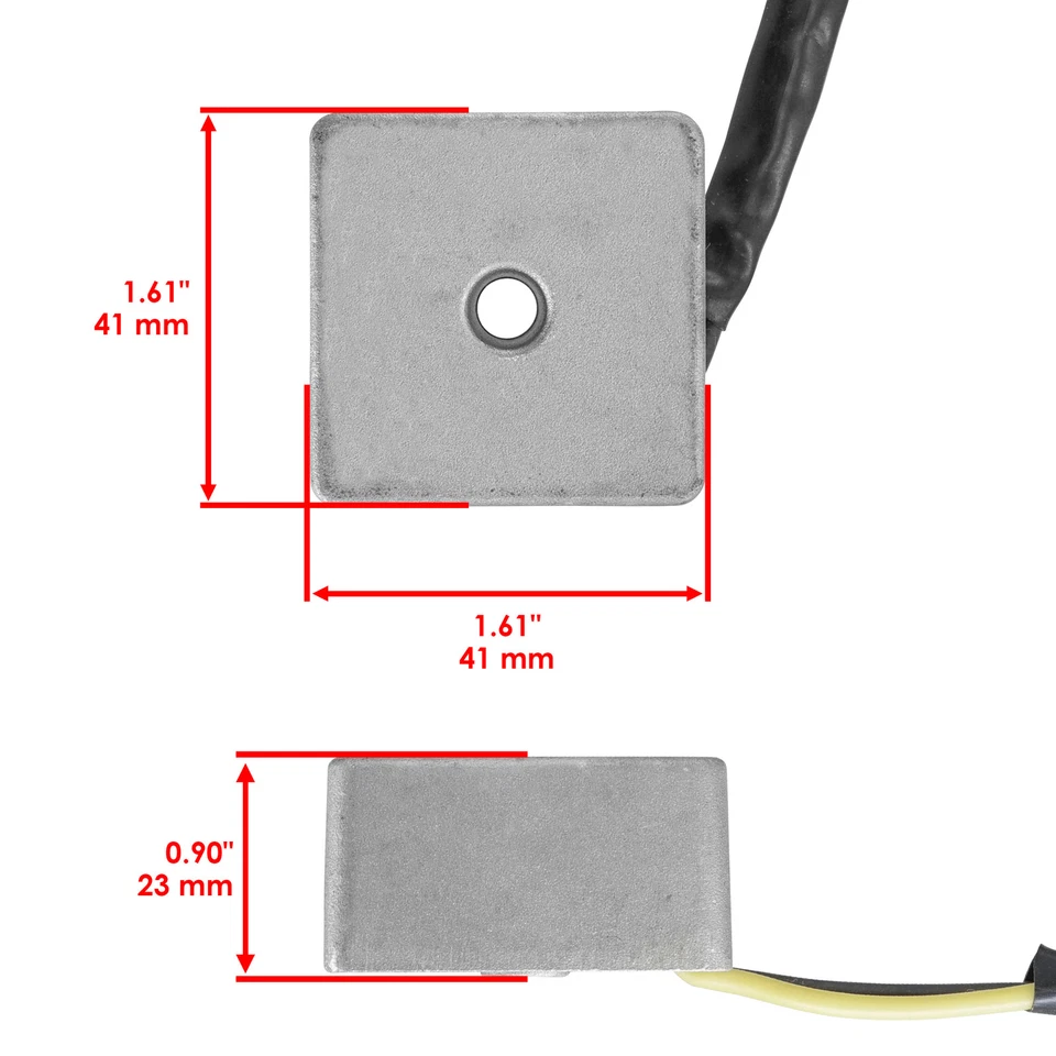 Voltage Regulator Rectifier for Arctic Cat Prowler 1990 1991 1992 1993 1994 1995 - Image 2 of 4
