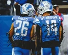 Amon-Ra St. Brown & Jahmyr Gibbs Autographed Detroit Lions 8x10 Photo/COA/Holo