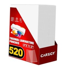520 Pack Laminating Sheets, Thermal Laminating Plastic Paper 520Pack-3mil