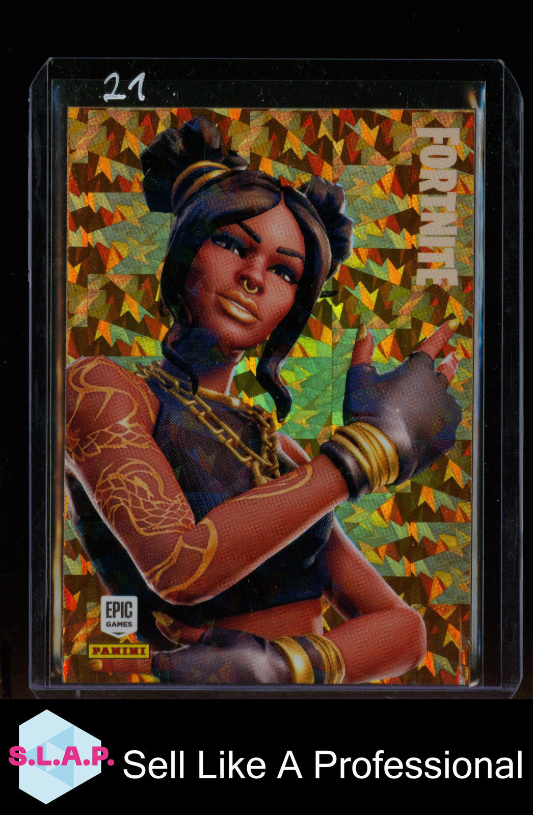 LUXE FORTNITE PANINI LEGENDARY OUTFIT EPIC GAMES #300 2019