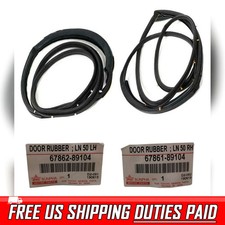 Sello de goma para puerta resistente al clima para camioneta Toyota Hilux Ln50 Ln56 Rn55 1984-1988