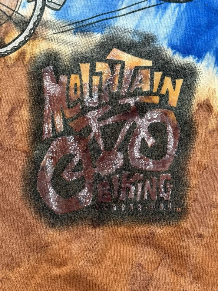 VTG Scooby Doo Shirt Size M (5/6) Youth Shirt Lot Kids Tie Dye Biking Cartoon - Image 4 of 4