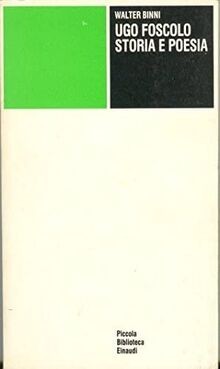 Ugo Foscolo. Storia e poesia (Piccola biblioteca ... | Buch | Zustand akzeptabel