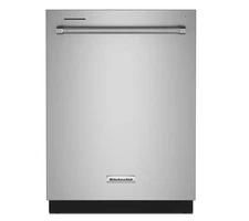 KitchenAid 24" PrintShield Stainless Steel Top Control Tall Tub Dishwasher