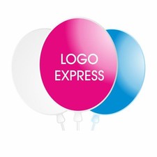 100 szt spersonalizowanych balonów  z nadrukiem LOGO EKSPRESS