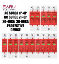 DC Surge Protector SPD 1-4 Pole 500V-1000V 40KA/60KA Lightning Arrester