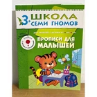 Школа семи гномов (3+). Прописи для малышей
