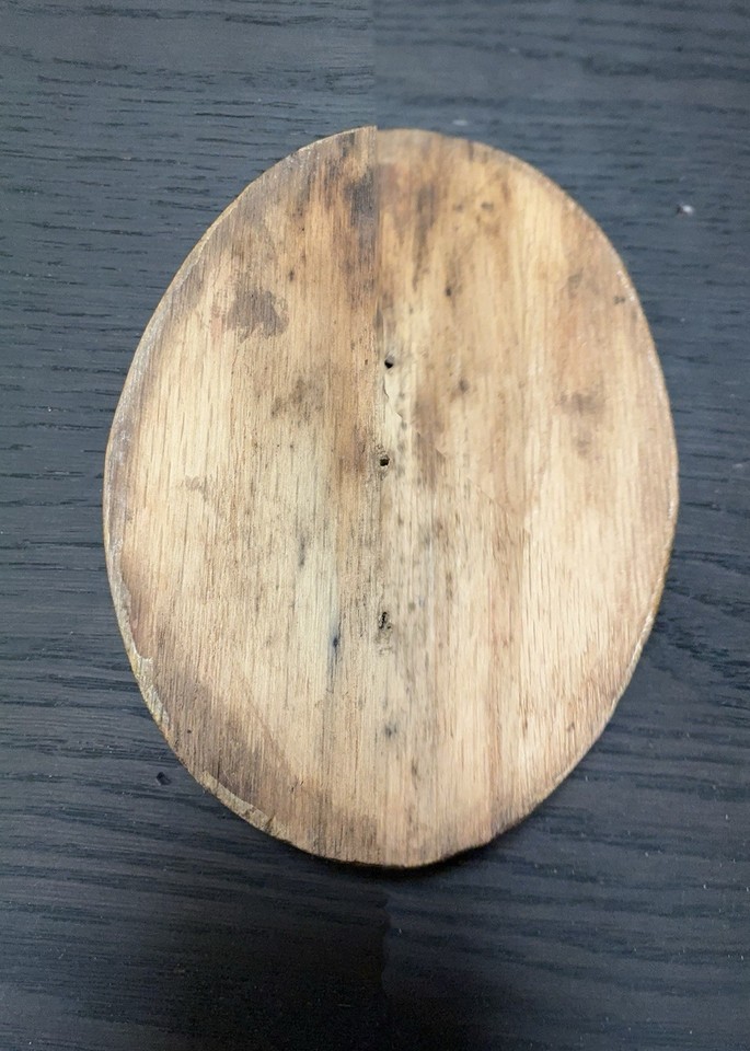 Oak Oval Rosette Handrail Fitting | eBay