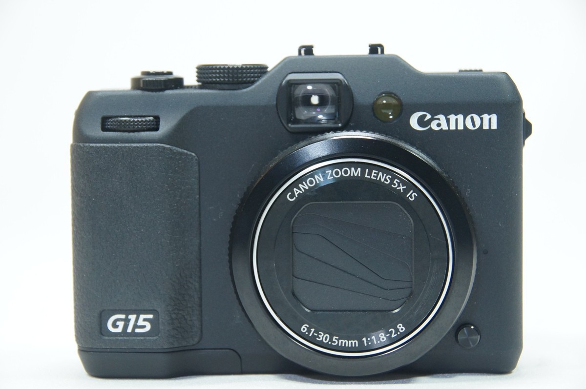 Canon PowerShot G15 12.1MP Digital Camera - Black for sale online