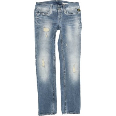 G-Star RAW Ford Damen Jeans Blau Regular Stretch Straight Leg W27 L30 (46131)