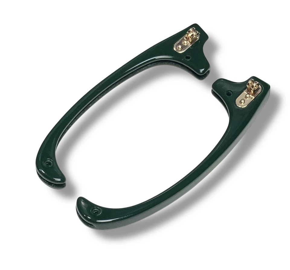 Ray Ban RB3016 Clubmaster Chromance Green Front Plastic Browbar Size 55-21mm - Imagem 3 de 4