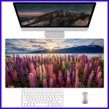 Desk Pad Protector, Mouse Pad, Office Desk Mat, Non-Slip PU Leather Desk Blot...