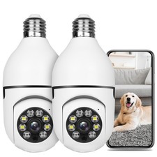 Foco Camara 360 Con Espia Oculta Vigilancia.Video WiFi Camaras Secretas Wireless