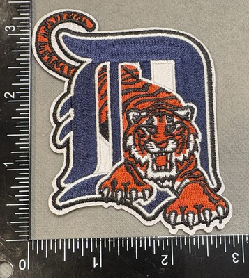 #ad DETROIT TIGERS MLB BASEBALL EMBROIDERED IRON ON PATCH $4.24
