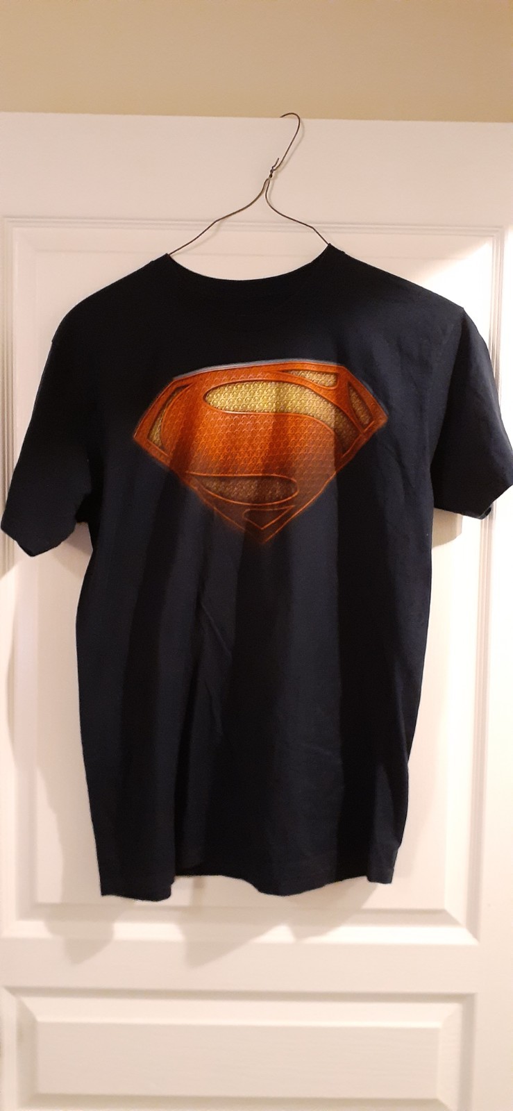 DC Comics Man of Steel (Superman) movie promo Mens Large TShirt